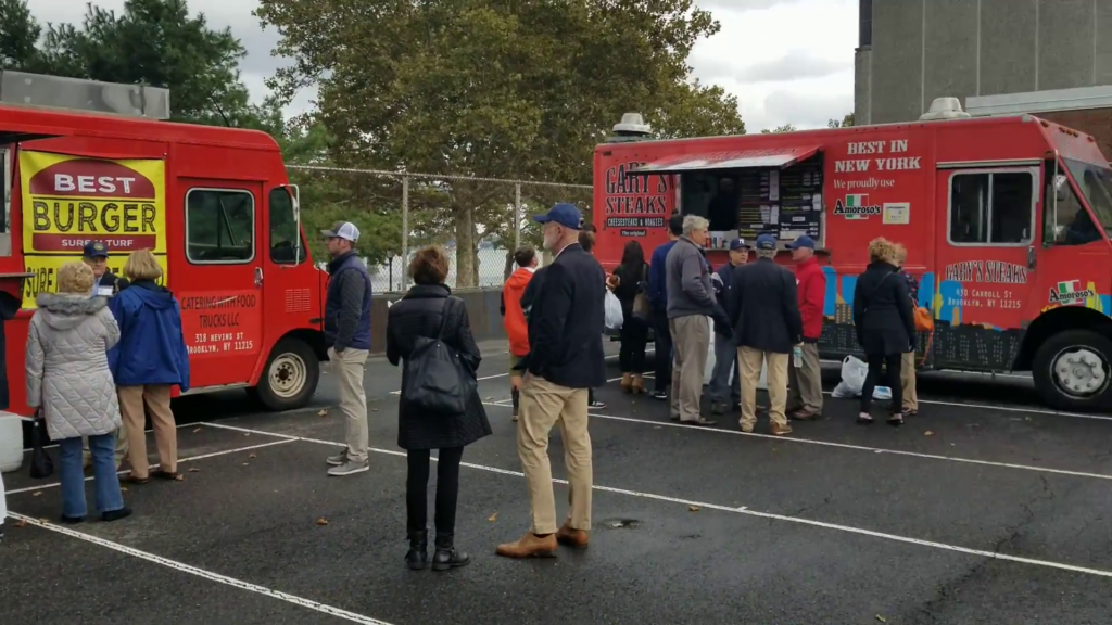 Food Truck Catering GarysSteaks and best burger for the bronx college homecoming